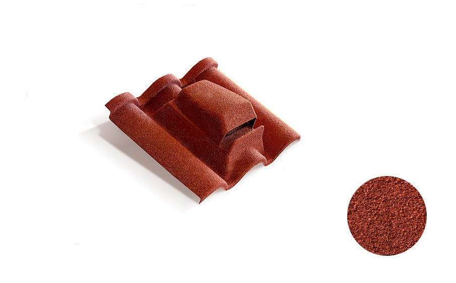 Вентиляционный выход Metrotile HV15-15 Roman Red