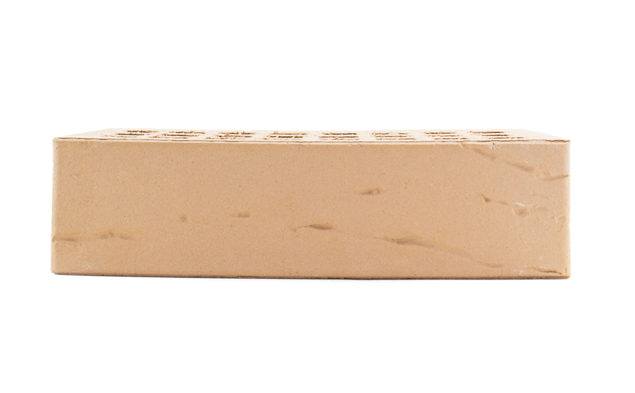 Кирпич облицовочный Губский КЗ, кора, бежевый, 250*120*65 мм