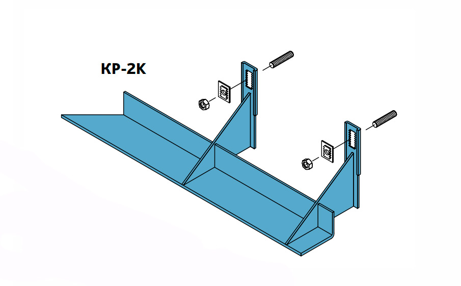 Угловой кронштейн левый Baut KP-2K