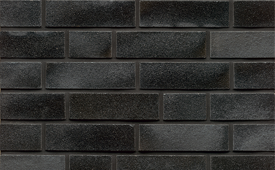 Кирпич клинкерный Westerwaelder Klinker Nr 05E Brilliant Schwarz, 240*115*71 мм