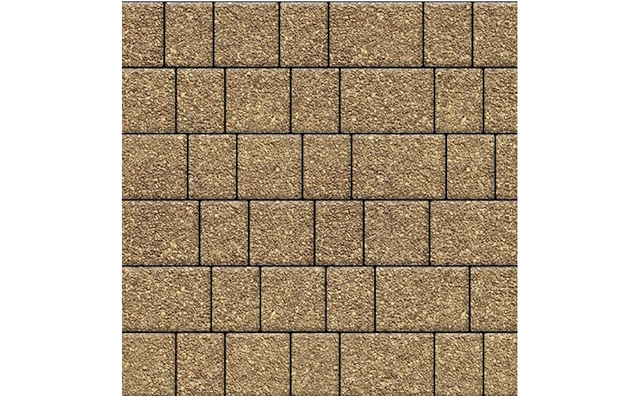 Плитка тротуарная SteinRus Инсбрук Инн Б.6.Фсм.6, Native, песочный, толщина 60 мм