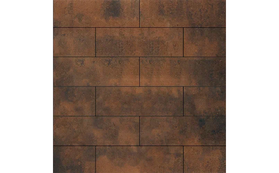 Плитка тротуарная SteinRus Гранада Б.7.П.8 гладкая, ColorMix Бомонт, 600*200*80 мм