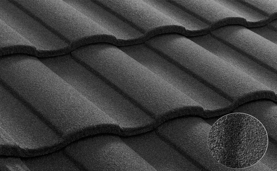 Композитная черепица рядовая Metrotile Roman Rustic