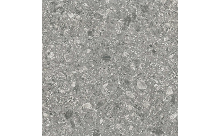Керамогранит KITO Terrazzo Dark Grey 600*600*20 мм