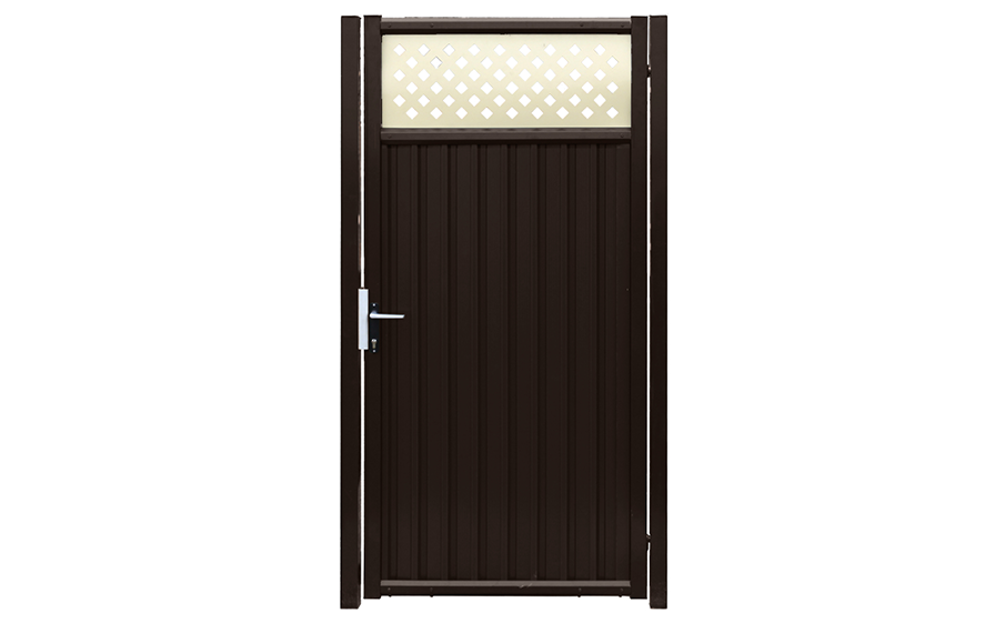 Калитка Grand Line Estet Plus, RR 32, RAL 1013, 2000*1000 мм