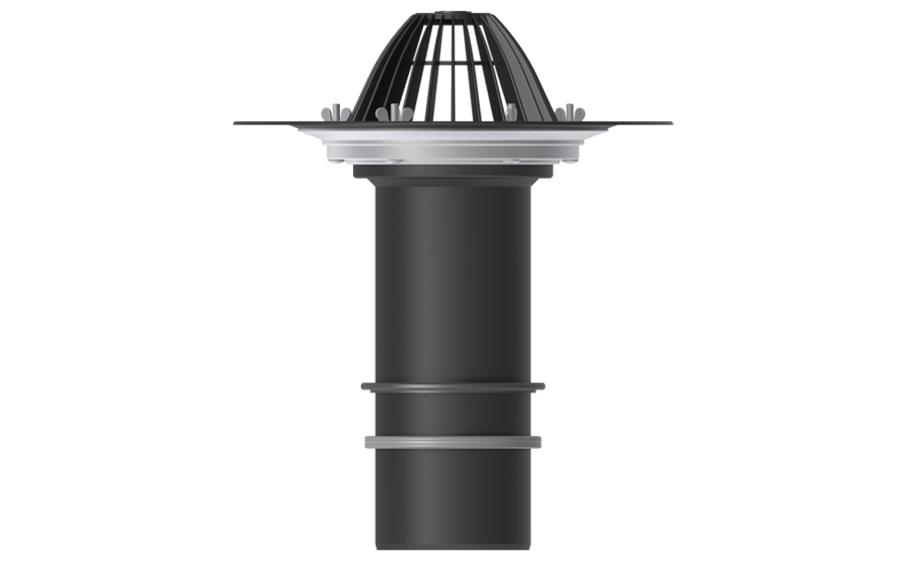 Надставной элемент Termoclip тип НЭ-М с обжимным фланцем, 125*340 мм