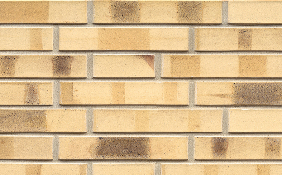 Кирпич клинкерный Westerwaelder Klinker Nr 35KS Creme nuanciert Kohle Spezial, 290*60*52 мм