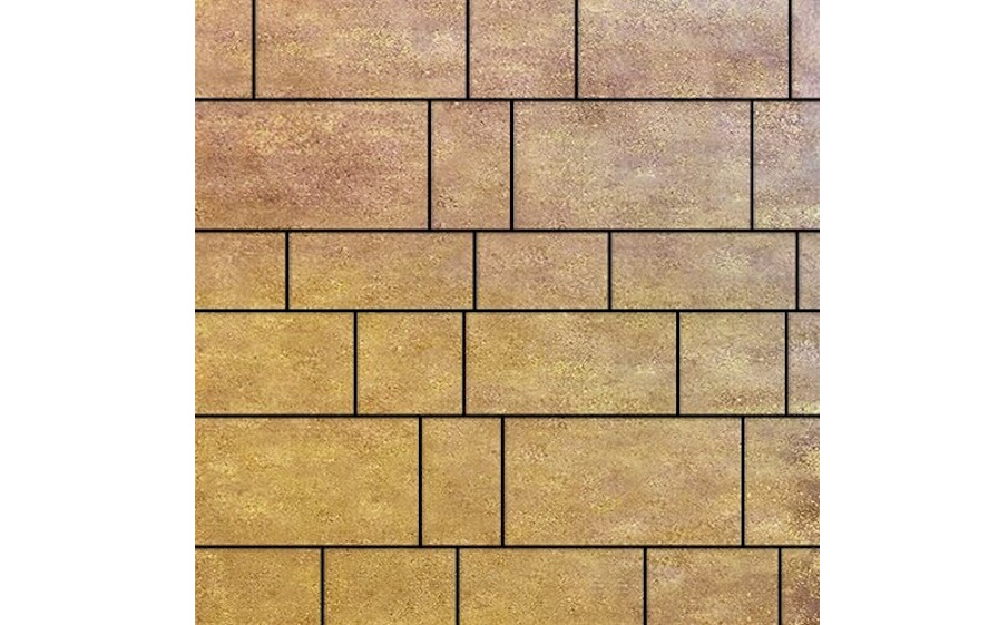 Плитка тротуарная SteinRus Инсбрук Тироль Б.4.Псм.6, гладкая, ColorMix Брайс, толщина 60 мм