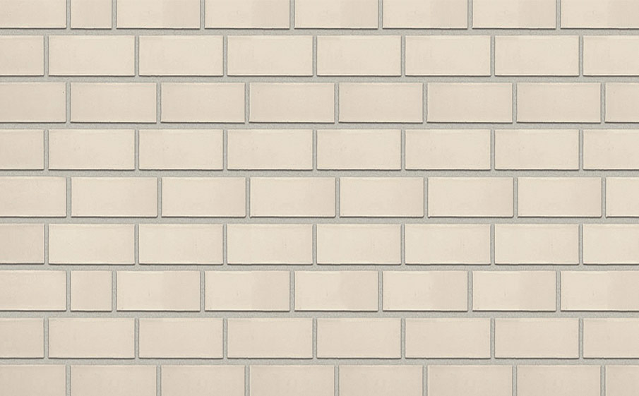 Кирпич Roben Oslo perlweiss glatt клинкерный, 190*90*90 мм