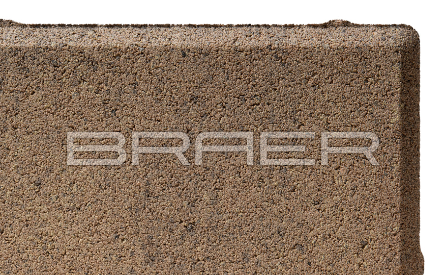 Плитка тротуарная BRAER Прямоугольник Color Mix Прайд, 200*50*60 мм