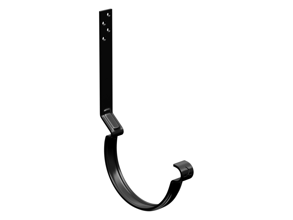 Крюк крепления Aquasystem длинный PE dRain RAL 9005 для системы D 125/90 мм