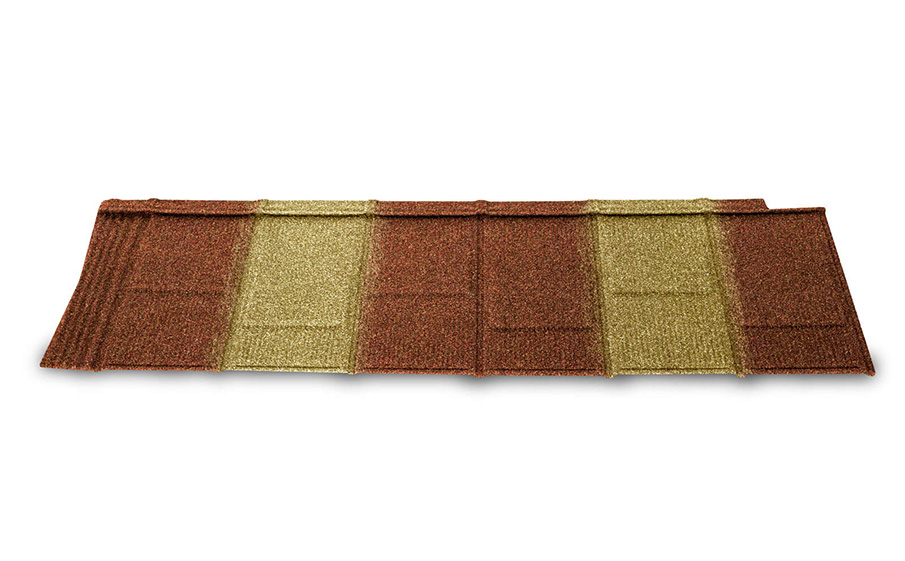 Композитная черепица рядовая Metrotile IShingle Terracotta yellow