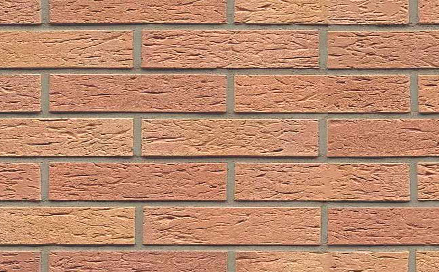 Кирпич клинкерный Muhr 08 Lachsrot рустик, 240*115*52 мм