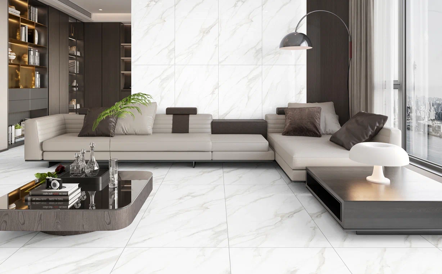 Керамогранит Eternal matt Carrara Pearl, 1200*600*9 мм