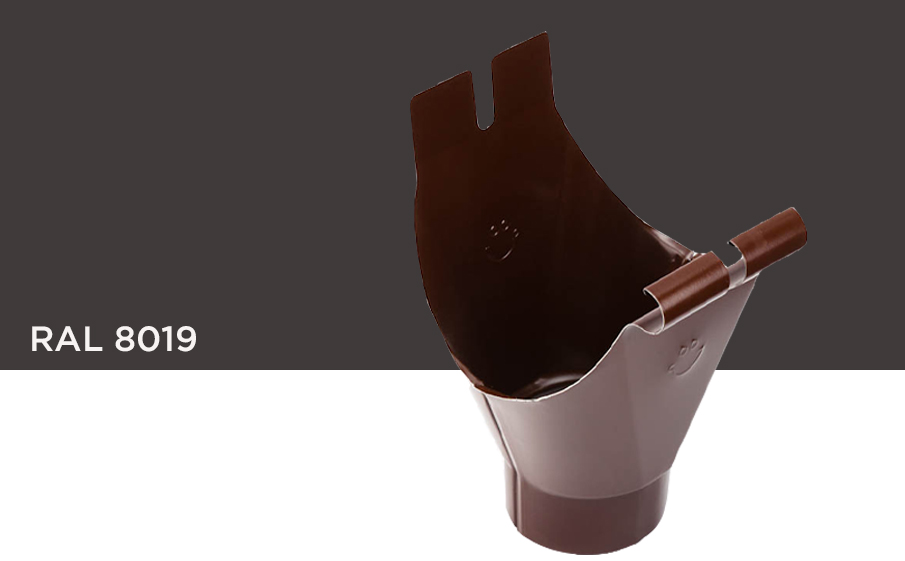 Воронка Galeco для системы STAL D 120/90 мм, RAL 8019