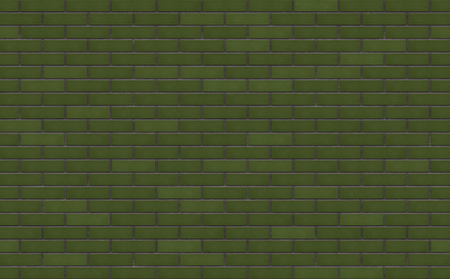 Клинкерная плитка под кирпич King Klinker Free Art 24 Green valley, 250*65*10 мм