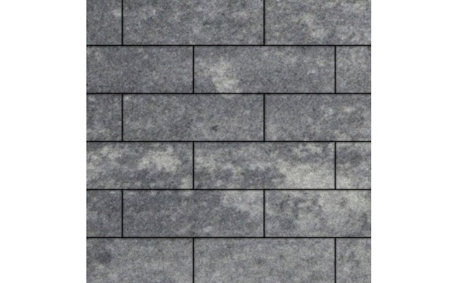 Плитка тротуарная SteinRus Ригель В.4.П.8, Antico, ColorMix Актау, 300*100*80 мм