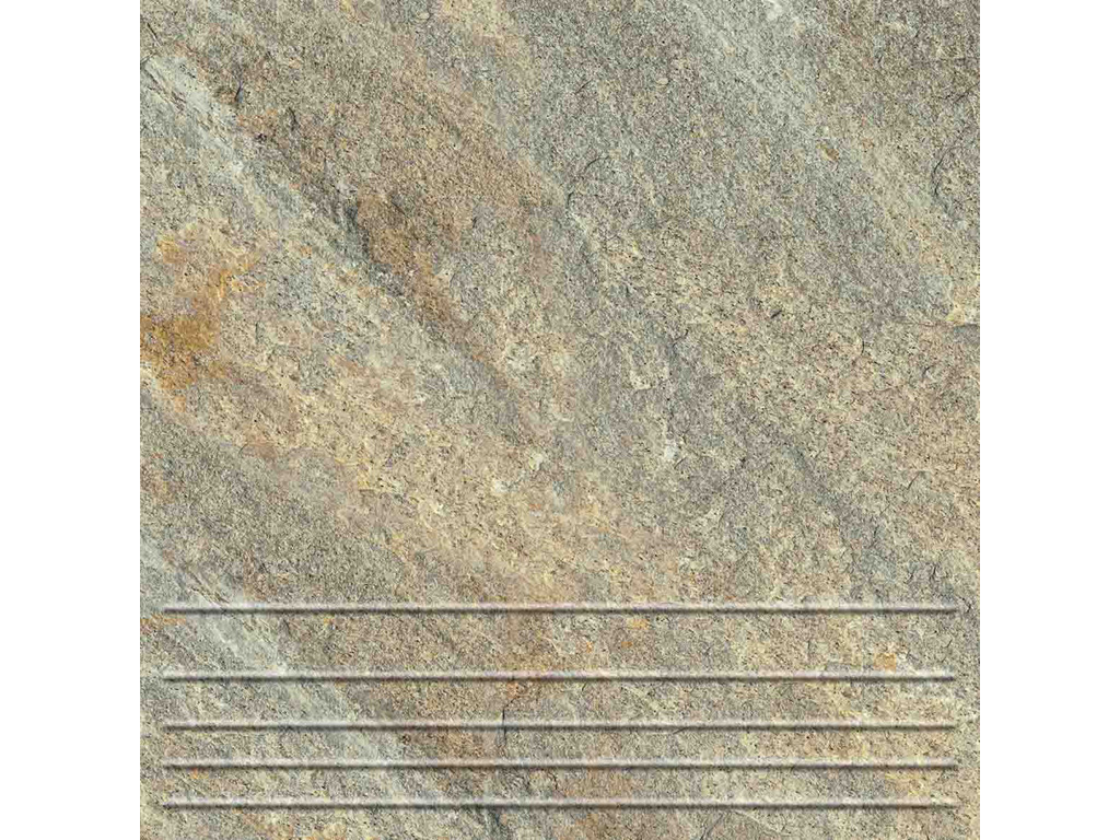 Клинкерная ступень с насечками Керамин Базальт 4, 298*298*8,5 мм