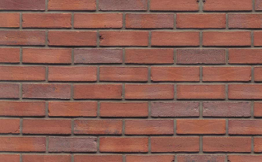 Кирпич клинкерный Muhr 04 Rotbraun-bunt Wasserstrich, 215*102*65 мм