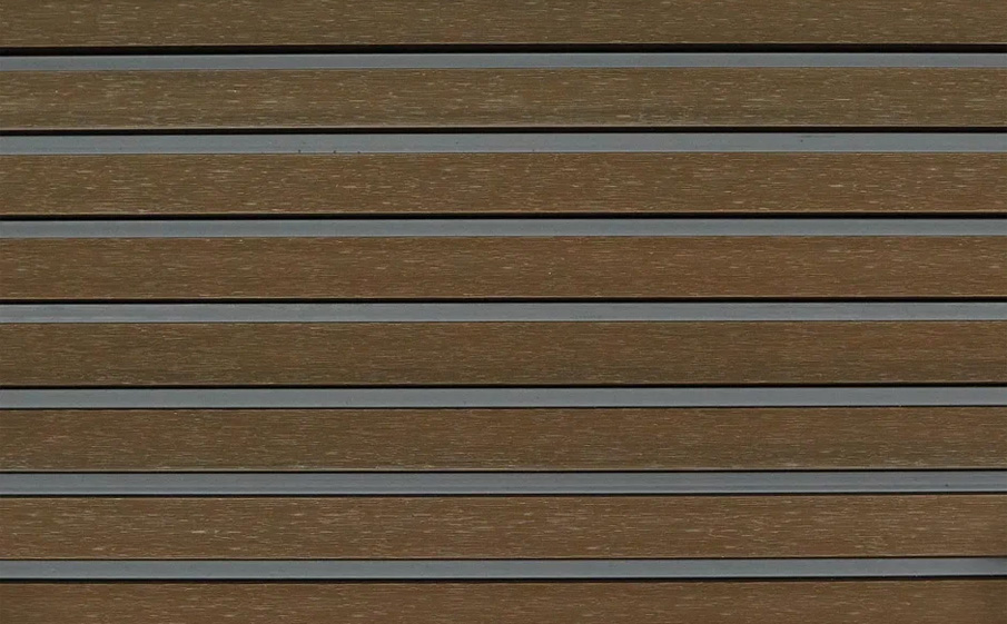 Реечная фасадная панель CM Волл Дуал (CM Wall Dual) Макадамия (Macadamia), 4000*219*26 мм