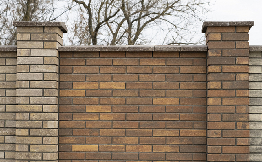 Кирпич облицовочный Выбор 2Л150.1900.F100 Премиум Осень, 250*85*65 мм
