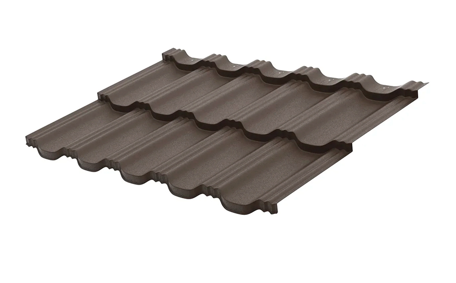 Металлочерепица Aquasystem Гетеборг GreenCoat Pural BT RR 32 MATT