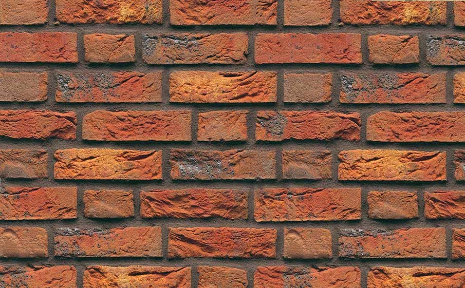 Кирпич облицовочный ручной формовки Muhr Nr 37, Sylt, 210*100*65 мм / Chesham Red Multi, 215*102*65 по выгодным ценам в Санкт-Петербурге