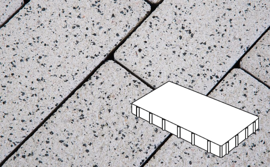Плитка тротуарная Готика Granite FERRO, Плита Б.6.П.8, Покостовский 600*200*80 мм