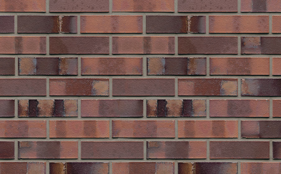 Кирпич клинкерный Muhr 04 S Rotbraun-bunt Spezial гладкий, Spalter NF, 240*55*71 мм