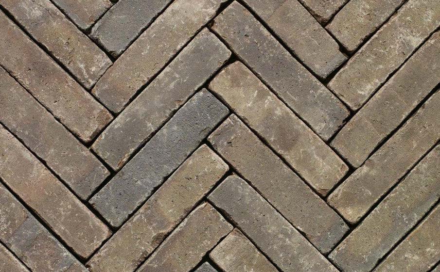 Клинкерная брусчатка Penter Incana wasserstrich tumbled, 200*50*85 мм