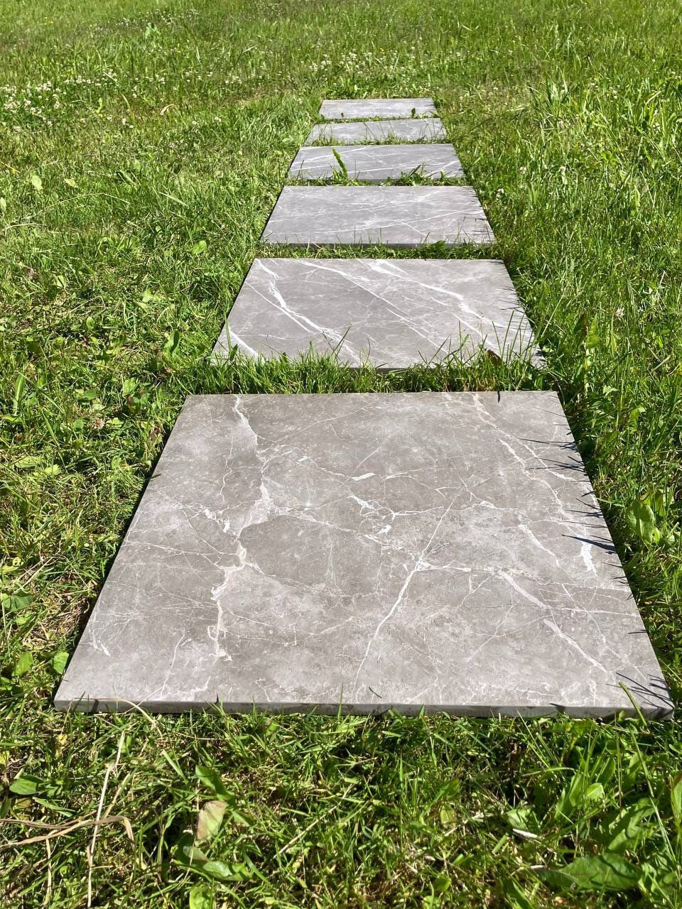 Керамогранит Atlas Concorde Supernova Stone Grey LASTRA, 600*600*20 мм