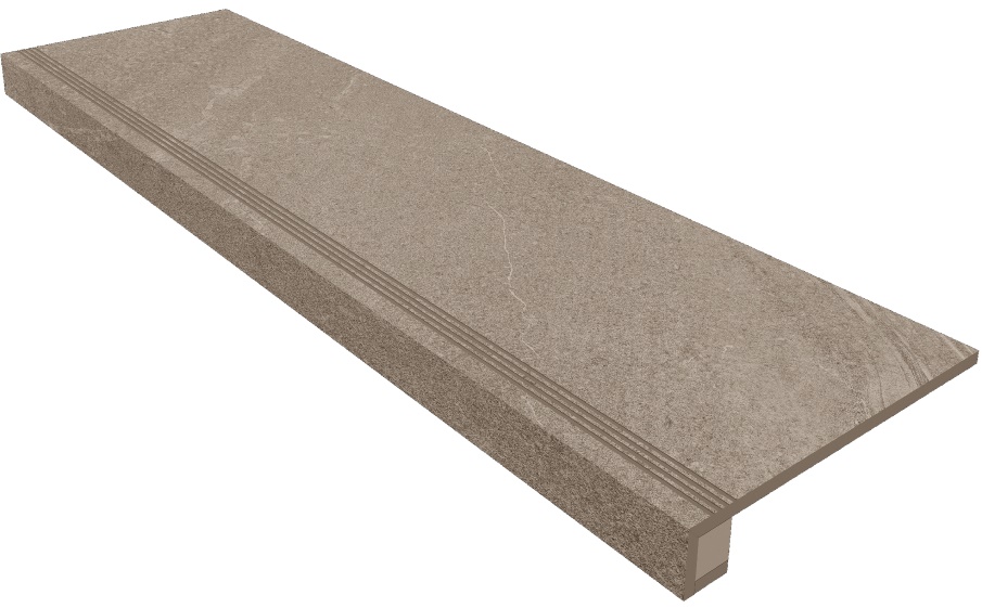 Комплект ступень и подступенок Estima Габбро/Gabbro GB02, неполированный