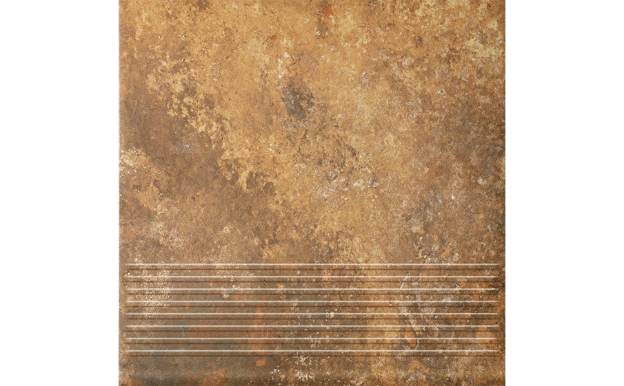 Клинкерная ступень Paradyz Arteon Ochra, 300*300*8,5 мм