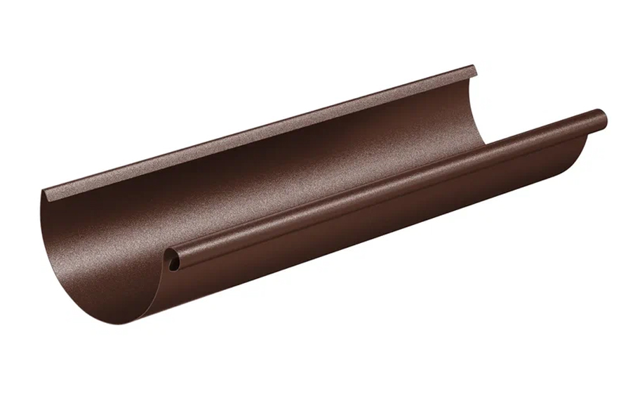Желоб водосточный Aquasystem PURAL MATT RAL 8017 для системы 150/100, 4 м
