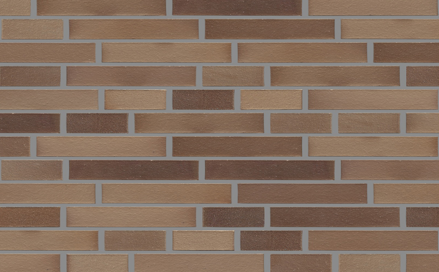 Кирпич клинкерный Westerwaelder Klinker Nr 34EG Grau nuanciert Edelglanz, 290*60*40 мм