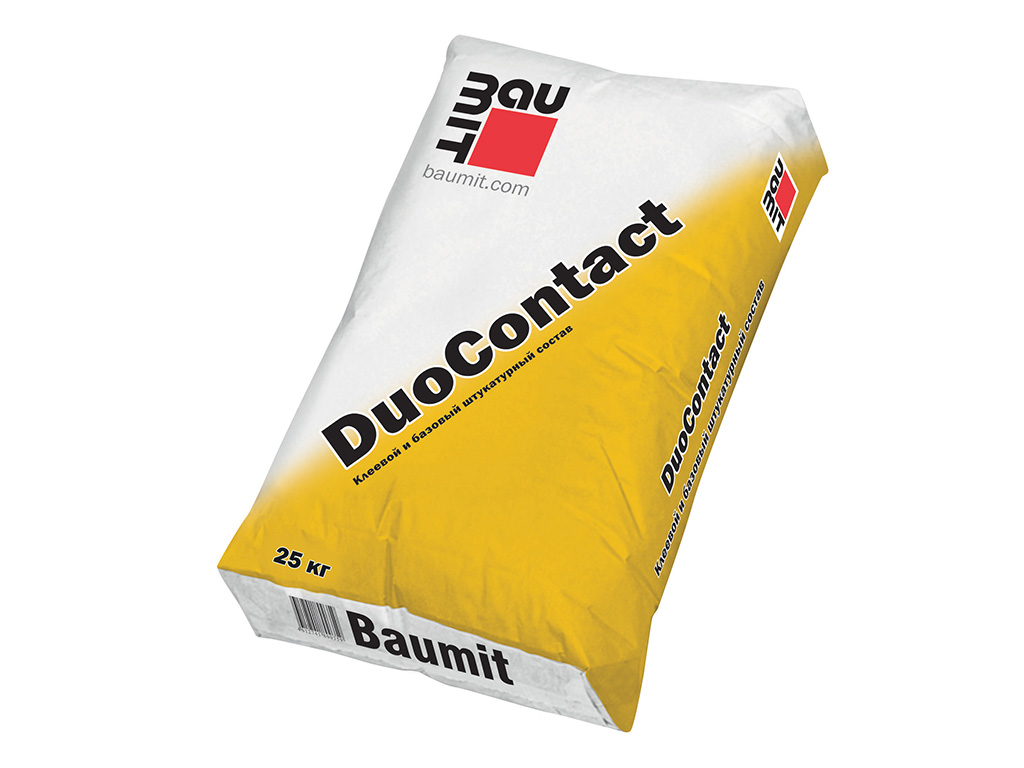 Клеевая и армирующая смесь Baumit DuoContact, 25 кг