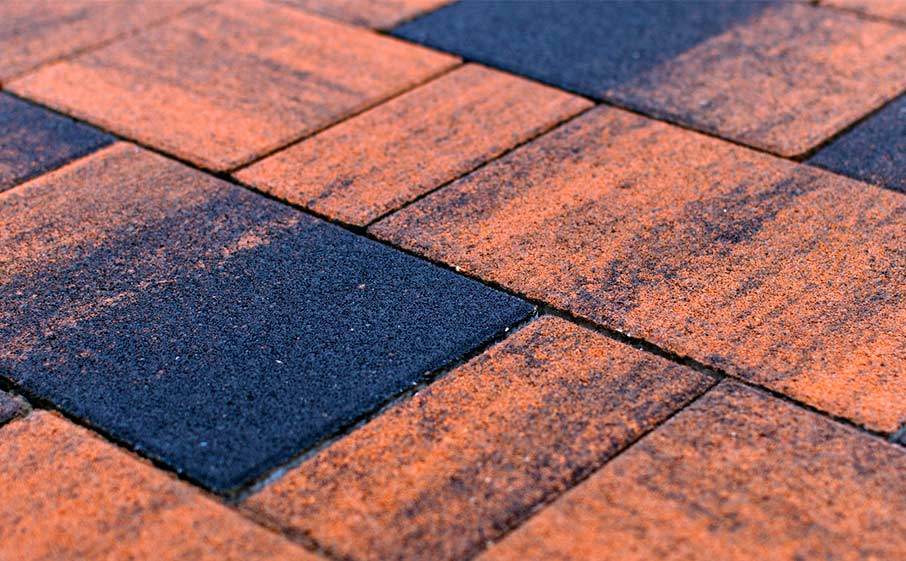Плитка тротуарная BRAER Старый город Ландхаус Color Mix Техас, толщина 80 мм