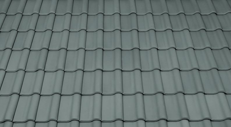 Керамическая черепица рядовая TONDACH Sulm granit engobe