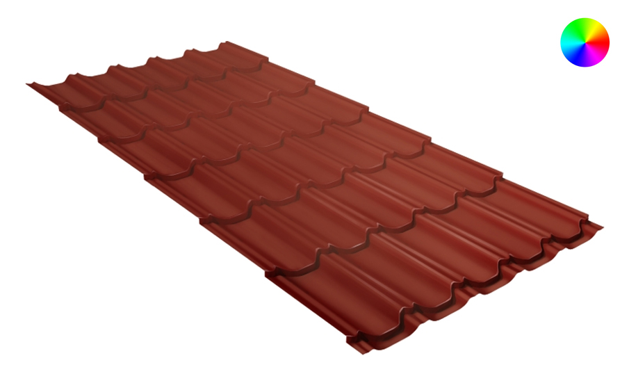 Металлочерепица GRAND LINE Kvinta Plus Satin Matt