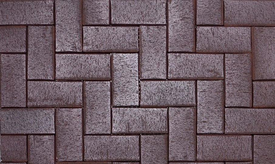 Клинкерная брусчатка Feldhaus Klinker DF P609 umbra ferrum, 240*118*52 мм