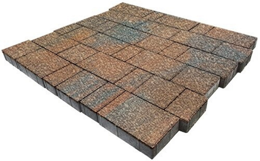 Плитка тротуарная SteinRus, Бельпассо А.23(М).Псм.4, Native, ColorMix Штайнрус, толщина 40 мм