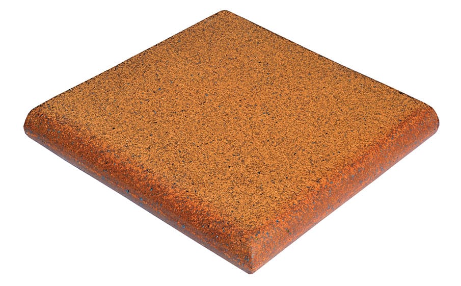 Клинкерная угловая ступень Terraklinker (Gres de Breda) Natural модель B, 330*330*60*20 мм