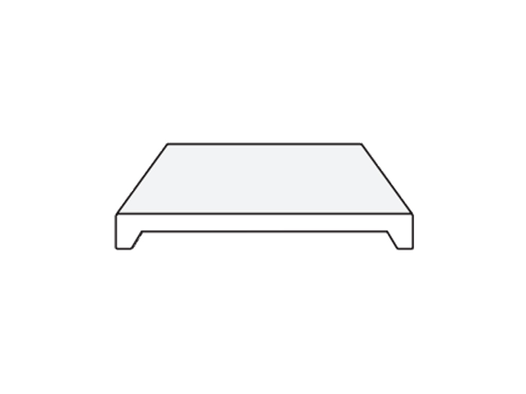 Терракотовая панель S.Anselmo Skin LOFS DW, U-профиль, 500*145*35 мм