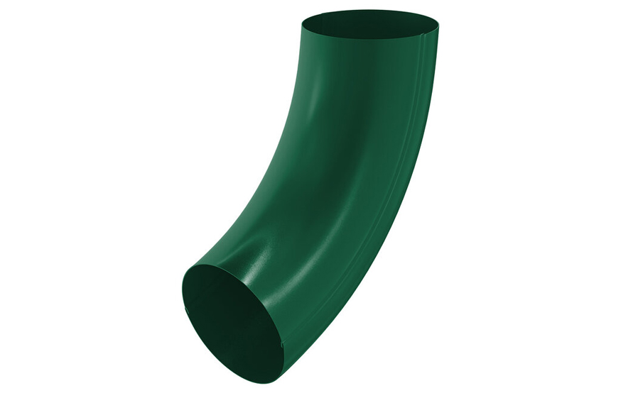 Колено трубы Aquasystem  PURAL RAL 6005 для системы D 150/100