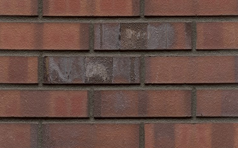 Кирпич клинкерный Muhr 03 KS Naturrot Kohle Spezial гладкий, 240*115*71 мм