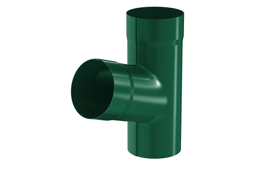 Тройник Aquasystem  PURAL RAL 6005 для системы D 150/100