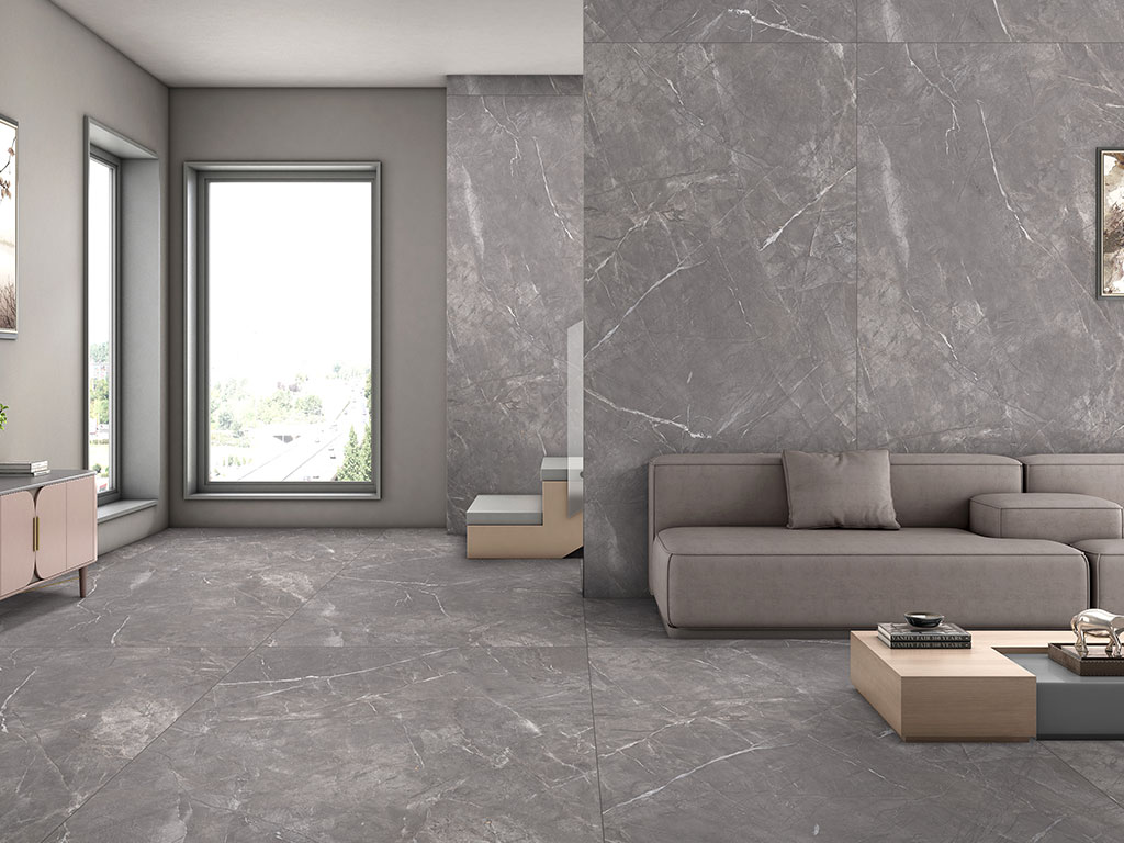 Керамогранит ENNFACE Ariana Grey SP Matt, 2800*1200*6 мм