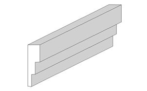 Декоративный элемент Lear LB 5/8.5, 85*25 мм