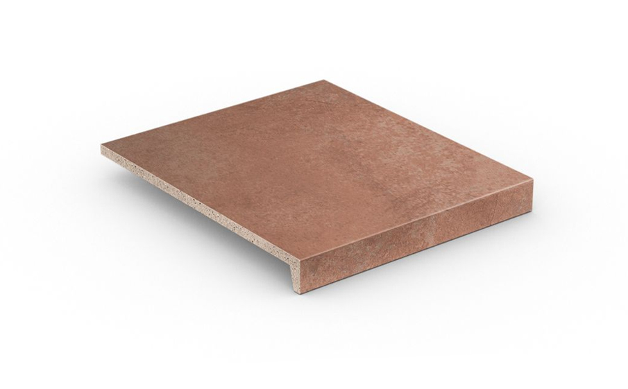 Клинкерная ступень прямоугольная Loftstufe Stroeher Keraplatte Aera, 755 camaro, 294*340*35*11 мм
