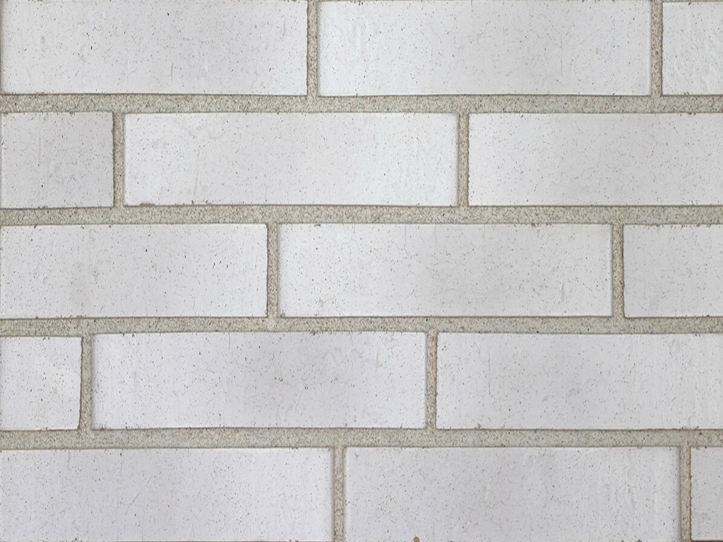 Кирпич клинкерный Богандинский КЗ Монблан 01/20 белый, 250*85*65 мм